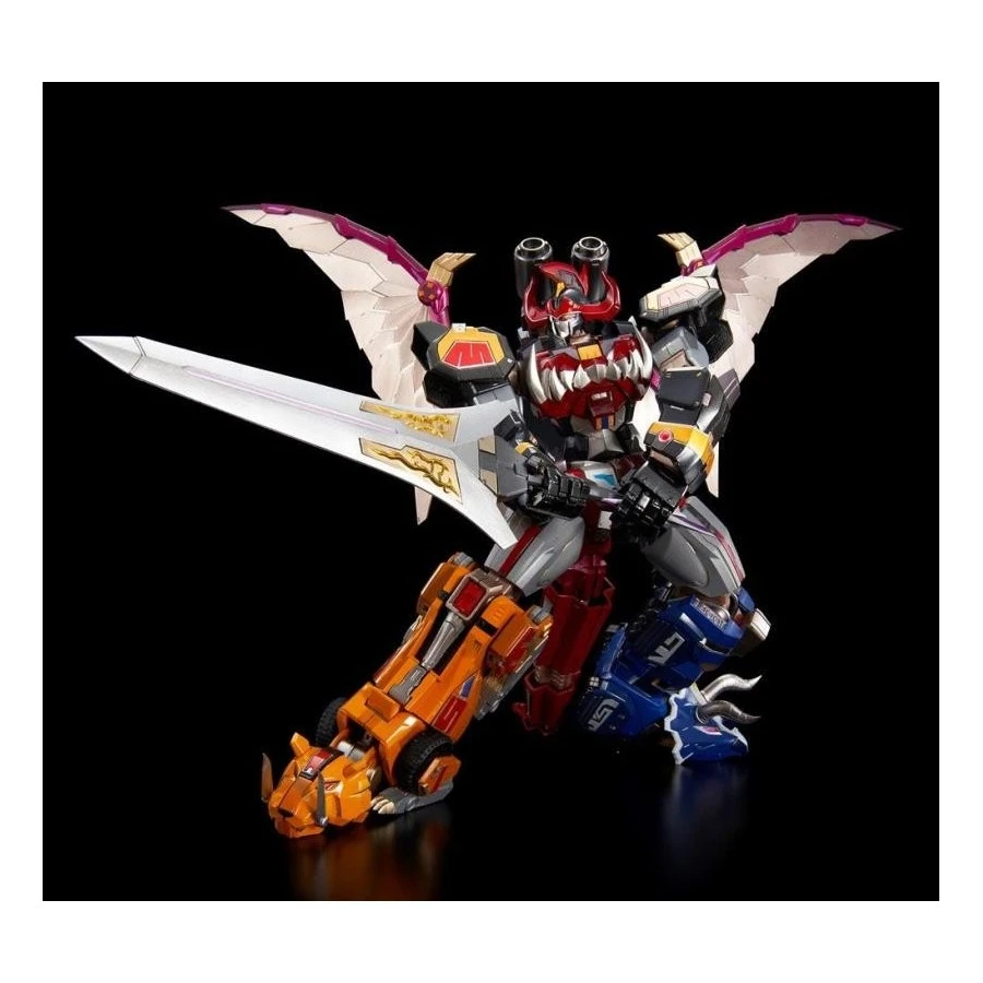 Flame Toys Mighty Morphin Power Rangers Go! Kara Kuri Combine Dino Megazord 9 Flame Toys Mighty Morphin Power Rangers Go! Kara Kuri Combine Dino Megazord - immagine 9