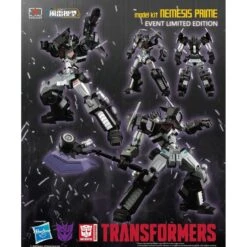 Flame Toys Model Kit Series Transformers Nemesis Prime Attack Mode