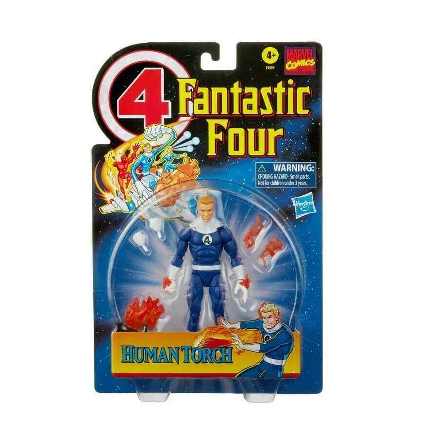 Hasbro Marvel Legends Fantastic Four Human Torch 7 Hasbro Marvel Legends Fantastic Four Human Torch - immagine 7