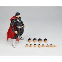 Kaiyodo Amazing Yamaguchi Revoltech No. 027EX Superman Black Version Limited Edition -Negozio JapanWorld economico kaiyodo amazing yamaguchi revoltech no 027ex superman black version limited edition 17