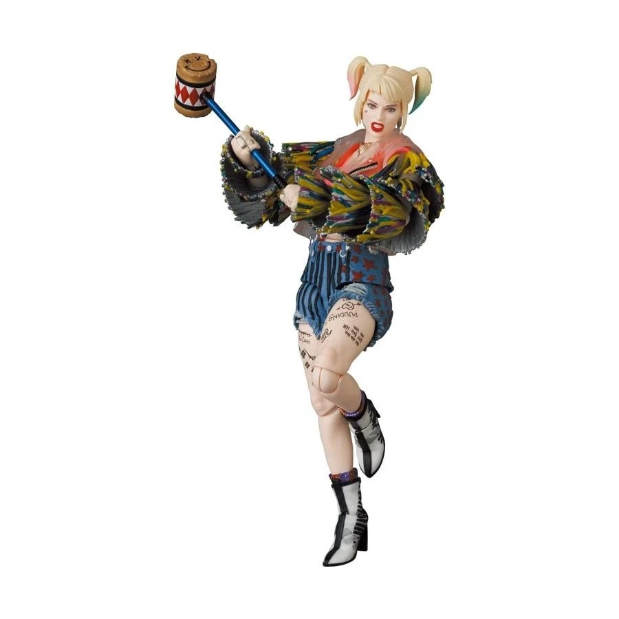 Medicom Toy MAFEX Birds Of Prey Harley Quinn Caution Tape Jacket Ver. 2 Medicom Toy MAFEX Birds Of Prey Harley Quinn Caution Tape Jacket Ver. - immagine 2
