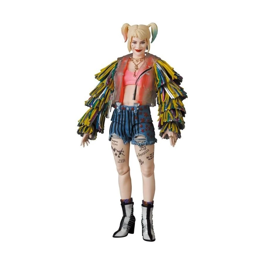 Medicom Toy MAFEX Birds Of Prey Harley Quinn Caution Tape Jacket Ver. 4 Medicom Toy MAFEX Birds Of Prey Harley Quinn Caution Tape Jacket Ver. - immagine 4