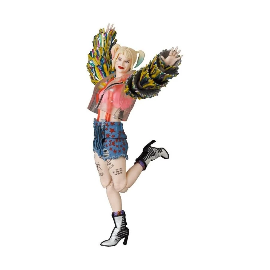 Medicom Toy MAFEX Birds Of Prey Harley Quinn Caution Tape Jacket Ver. 1 Medicom Toy MAFEX Birds Of Prey Harley Quinn Caution Tape Jacket Ver.