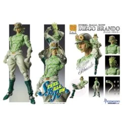 Medicos Super Action Statue JoJo's Bizarre Adventure Steel Ball Run Diego Brando