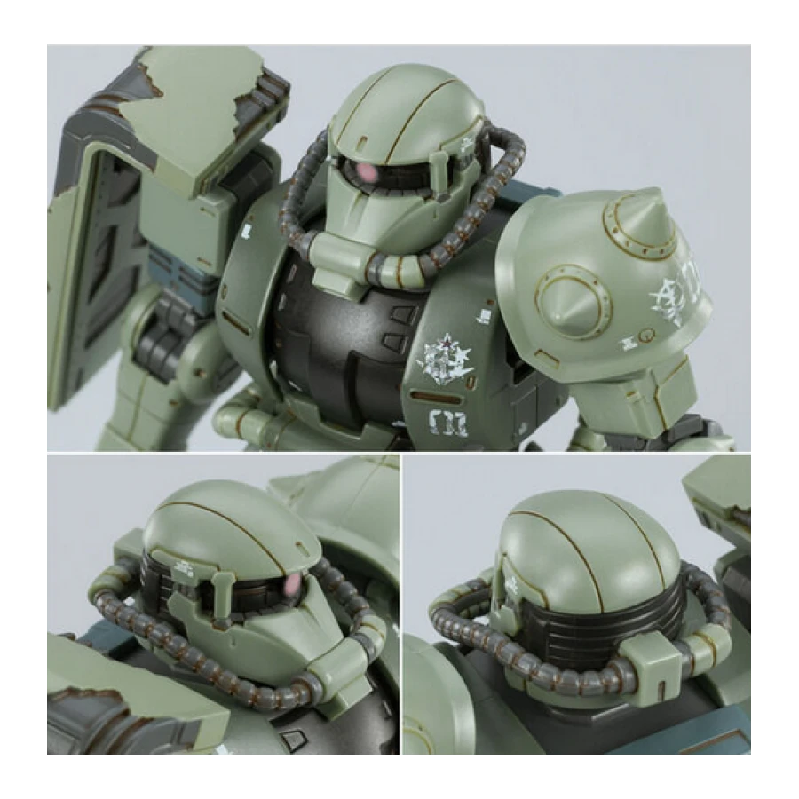 P-Bandai High Grade HGUC 1/144 Mobile Suit Gundam MS-06F Zaku II Cucuruz Doan's Isiand 5 P-Bandai High Grade HGUC 1/144 Mobile Suit Gundam MS-06F Zaku II Cucuruz Doan's Isiand - immagine 5
