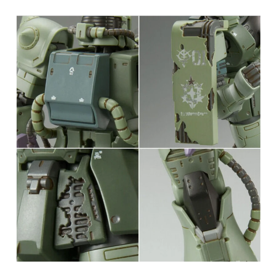 P-Bandai High Grade HGUC 1/144 Mobile Suit Gundam MS-06F Zaku II Cucuruz Doan's Isiand 6 P-Bandai High Grade HGUC 1/144 Mobile Suit Gundam MS-06F Zaku II Cucuruz Doan's Isiand - immagine 6