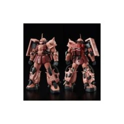 P-Bandai Real Grade RG 1/144 Mobile Suit Gundam MS-06S Zaku II Team Monstor Custom