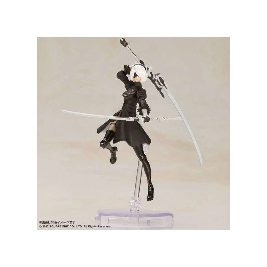 Square Enix Nier Automata 2b & 9s Model Kit 4 Square Enix Nier Automata 2b & 9s Model Kit - immagine 4