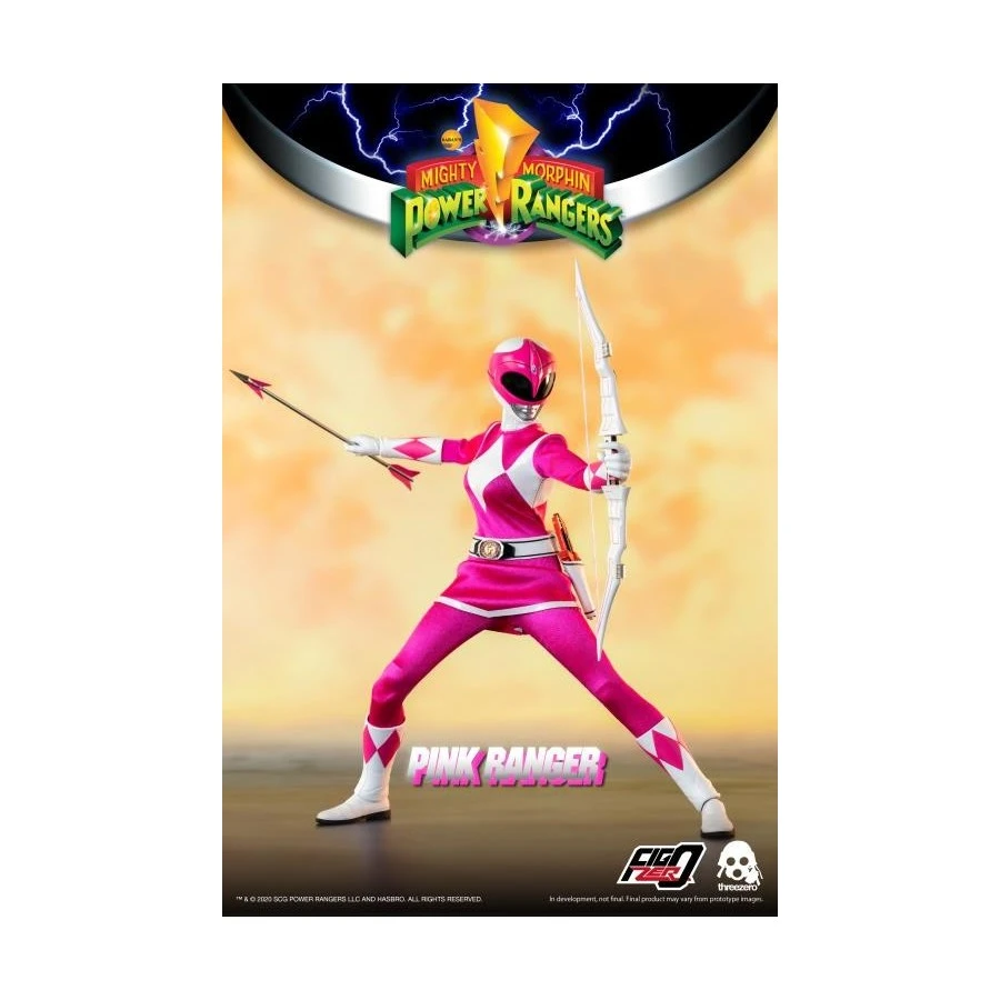 Threezero FigZero Mighty Morphin Power Rangers Pink Ranger 2 Threezero FigZero Mighty Morphin Power Rangers Pink Ranger - immagine 2