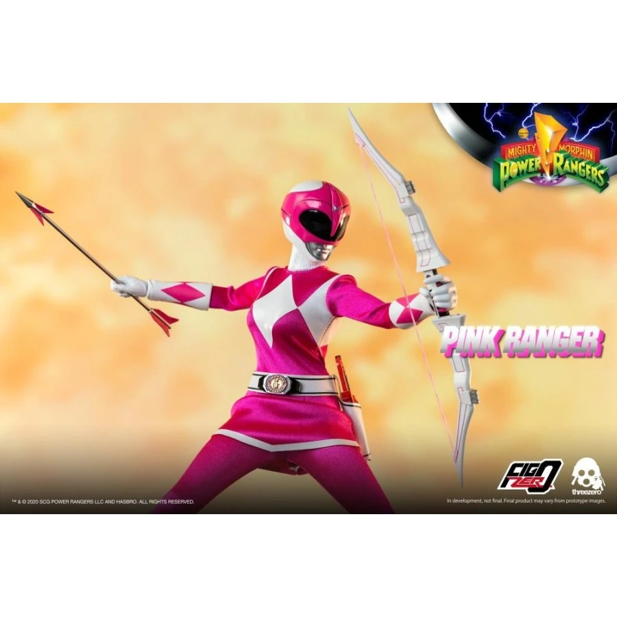 Threezero FigZero Mighty Morphin Power Rangers Pink Ranger 3 Threezero FigZero Mighty Morphin Power Rangers Pink Ranger - immagine 3