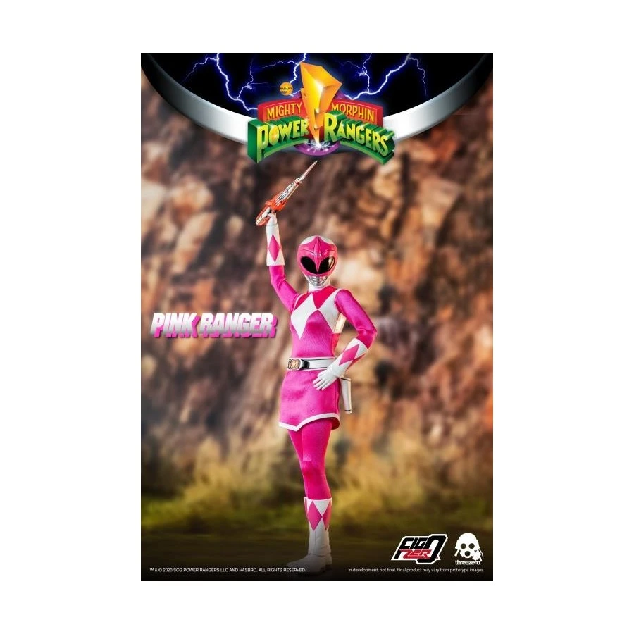 Threezero FigZero Mighty Morphin Power Rangers Pink Ranger 6 Threezero FigZero Mighty Morphin Power Rangers Pink Ranger - immagine 6